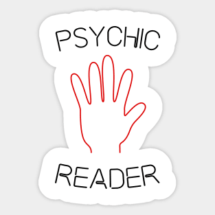 Psychic Reader Sticker